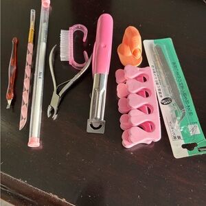 Pink Nail Care Set